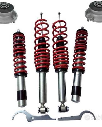 4 Ammortizzatori Sportivi +Supp. BMW 5 E39 Berlina
