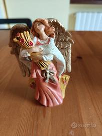 angelo fieno cm 12 presepe Fontanini