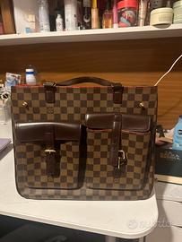 Louis Vuitton borsa tote Damier Ebene