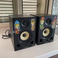 Casse dj monitor 5 Hercules ( carcassa in legno)