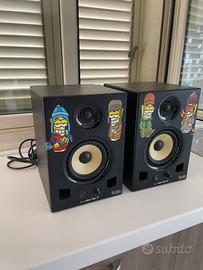 Casse dj monitor 5 Hercules ( carcassa in legno)