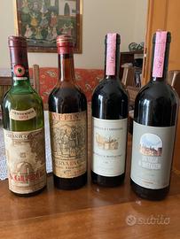 22 bottiglie di vino da collezione