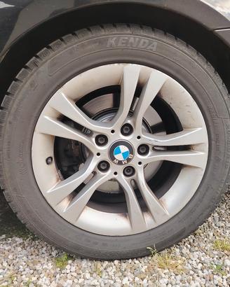 cerchi con gomme invernali bmw 