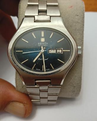 orologio vintage zenith Port Royal oversize 