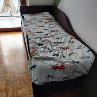 Divano letto con letto estraibile 