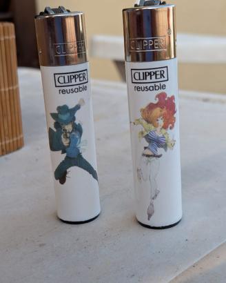 Accendini Clipper serie Lupin (2)
