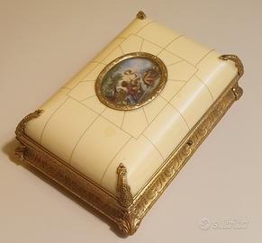 cofanetto portagioie antico e raro