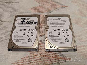 2 Hard Disk Seagate Momentus XT 500 GB 2,5" (1 TB)