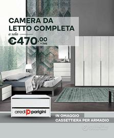 Camera da letto-3 colori a scelta PRONTA CONSEGNA