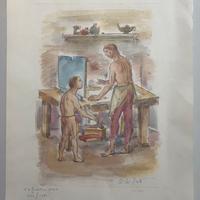 Oscar Di Prata - Litografia  Firmata Numerata