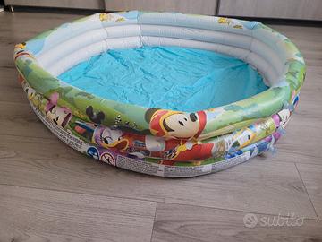 Piscina braccioli canottino ciambella per bambini