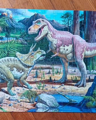 Puzzle dinosauri