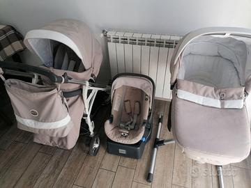Trio con passeggino