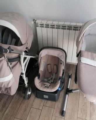 Trio con passeggino