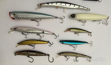 artificiali pesca spinning mare/lago nuovi e usati