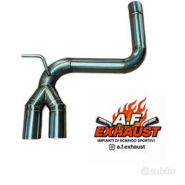 TERMINALE SCARICO MARMITTA DIRETTA GOLF 5/6/7