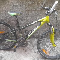 Bicicletta mountain bike 24 pollici cube race 240