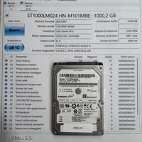 HDD 1TB Samsung / Seagate 2.5” – Testato OK
