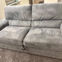 Divano 3 posti donsisalotti modello Katia con pouf