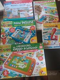 giochi scatola educativi interattivi Clem/Lisciani