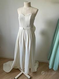 Tuta da sposa elegante taglia M