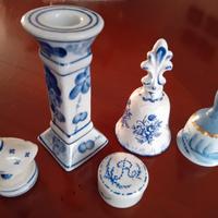 VECCHI OGGETTI CAMPANE SOPRAMMOBILI IN CERAMICA 