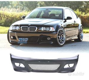 PARAURTI ANTERIORE BMW E46 98-06 LOOK M3
