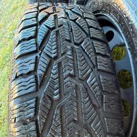 205-55 16 Volkswagen golf cerchi con termiche