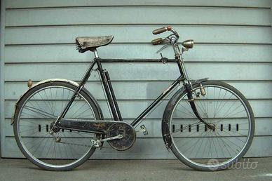 Bicicletta d'epoca Umberto Dei freni a bacchetta