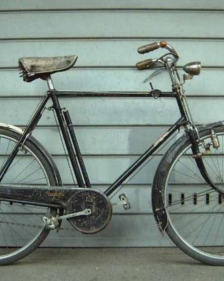 Bicicletta d'epoca Umberto Dei freni a bacchetta