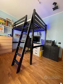 Letto soppalco Ikea “Stora”