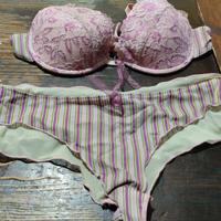 completo intimo Infiore taglia 4 rosa