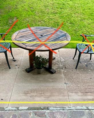 Lastre cemento per esterno, terrazza, platea bbq