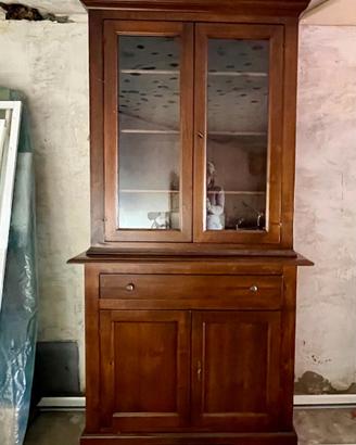 credenza in legno 115 x 45 altezza 220