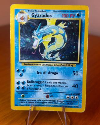 Gyarados Set Base 6/102 Holo ITA played