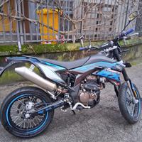 FB.MONDIAL SMX 125cc BLU MOT.APRILIA LC