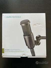 Microfono Audio Technica AT2020 con cavo e asta