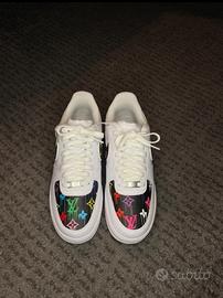 Air force 1 fatte a mano nuove con scatola