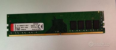 8GB RAM DDR4 Kingston 2666mhz
