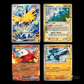 4CARTE POKÉMON 30a TOP