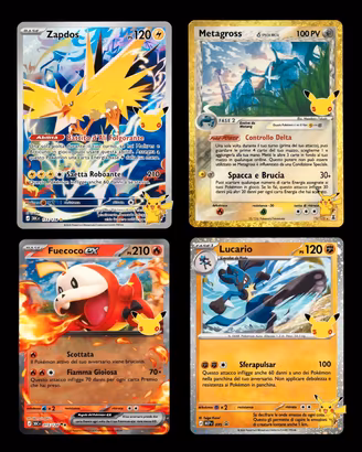 4CARTE POKÉMON 30a TOP