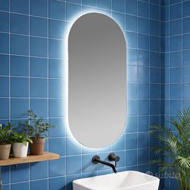 Specchio led 50x100 cm retroilluminato