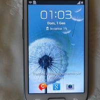 Samsung Galaxy modello GT-I8190 funzionante