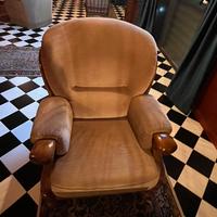 Set di due poltrine Vintage