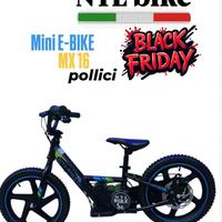 Bici senza Pedali Elettrico NTL BIKE MX 16 COLORE
