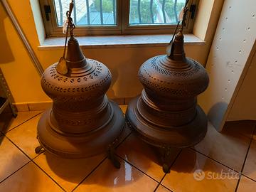 2 vrasiere antiche di rame