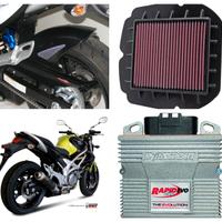 Suzuki  Gladius bauletto terminale plexi mono leve