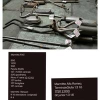 Marmitte auto d'epoca 