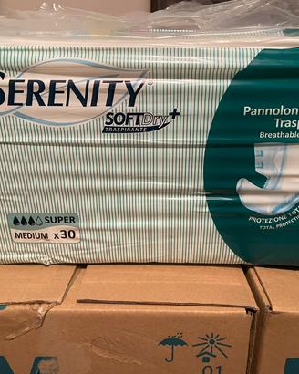 Pannoloni mutandina traspiranti Serenity SoftDri +