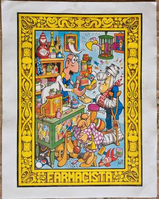 Poster del fumettista Jacovitti, 1962